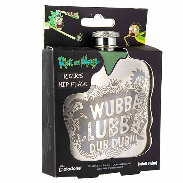 Ťapka Hip Flask (Rick and Morty)