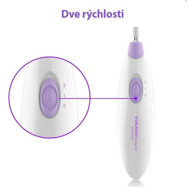 TOUCHBeauty 1039 Brúska na manikúru a pedikúru 5v1