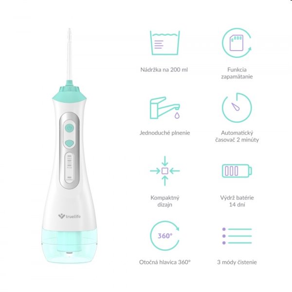 TrueLife AquaFloss Lite, ústna sprcha TrueLife AquaFloss Lite, ústna sprcha