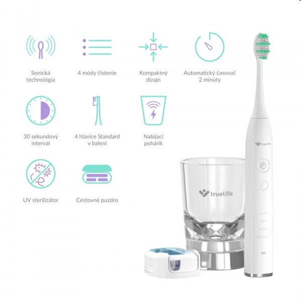 Sonická zubná kefkaTrueLife SonicBrush GL UV Sonická zubná kefkaTrueLife SonicBrush GL UV