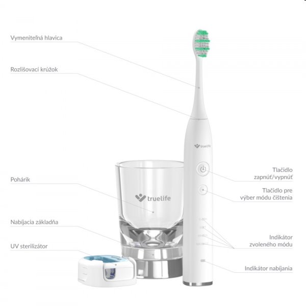 Sonická zubná kefkaTrueLife SonicBrush GL UV Sonická zubná kefkaTrueLife SonicBrush GL UV