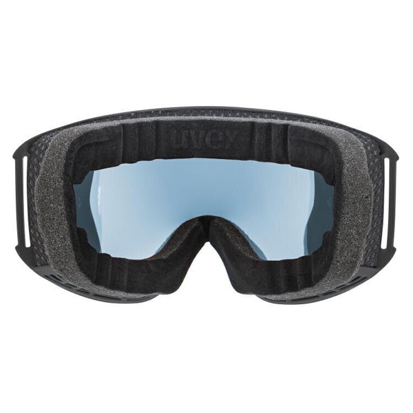 UVEX Topic FM Spheric, Black Mat / Mirror Silver