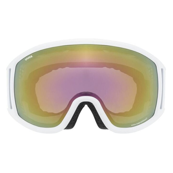 UVEX Topic FM Spheric, White Mat / Mirror Pink