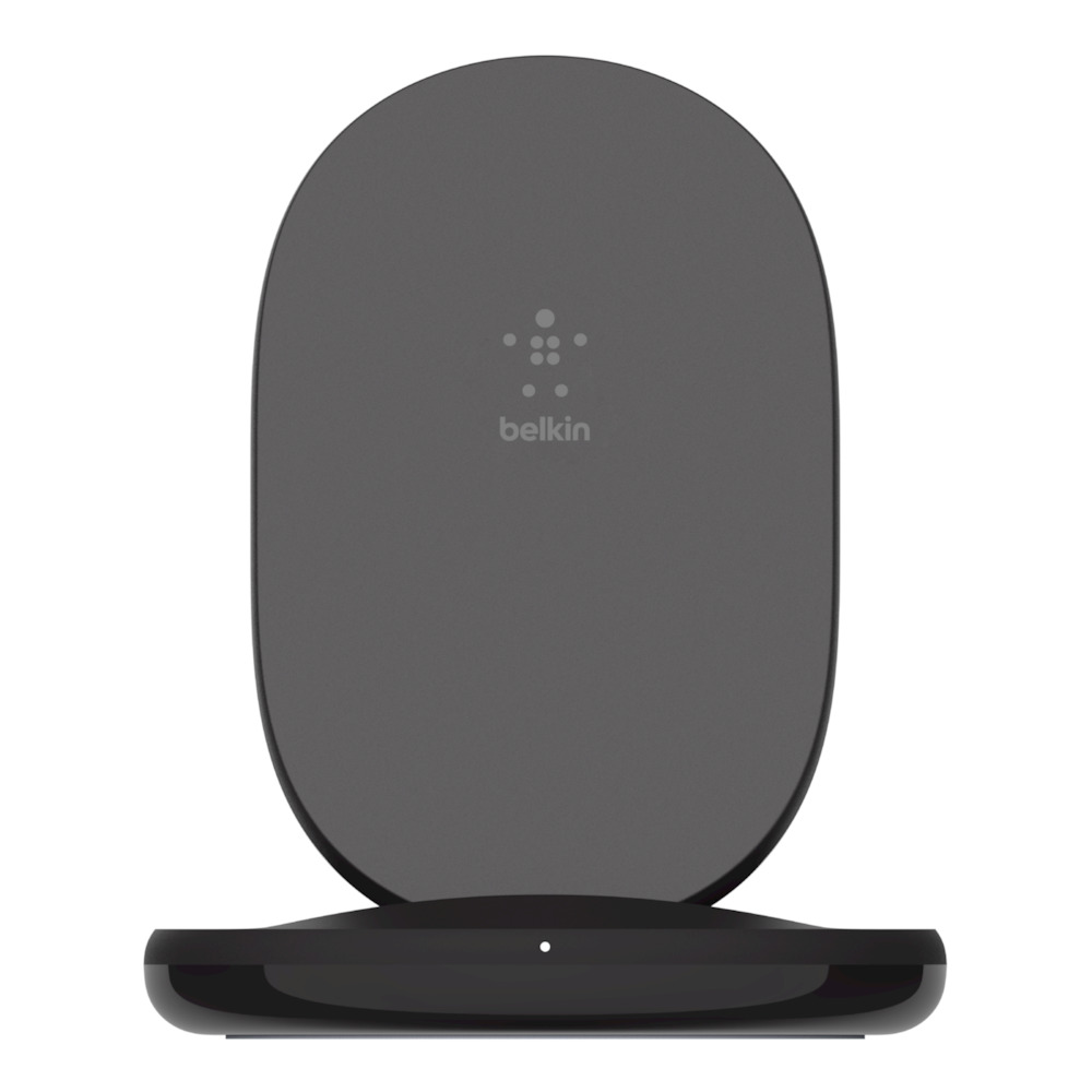 BELKIN Bezdrôtový nabíjací stojan 15 W vrátane napájacieho zdroja, čierna BELKIN Bezdrôtový nabíjací stojan 15 W vrátane napájacieho zdroja, čierna
