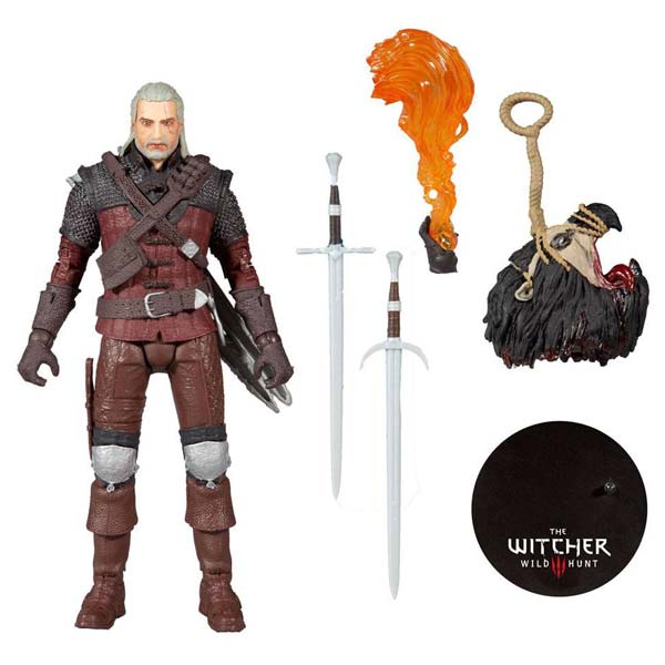 Figúrka Geralt of Rivia (The Witcher 3: Wild Hunt)