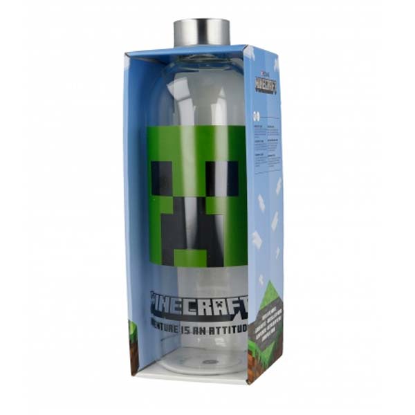 Fľaša Minecraft Glass 1030 ml (Minecraft)