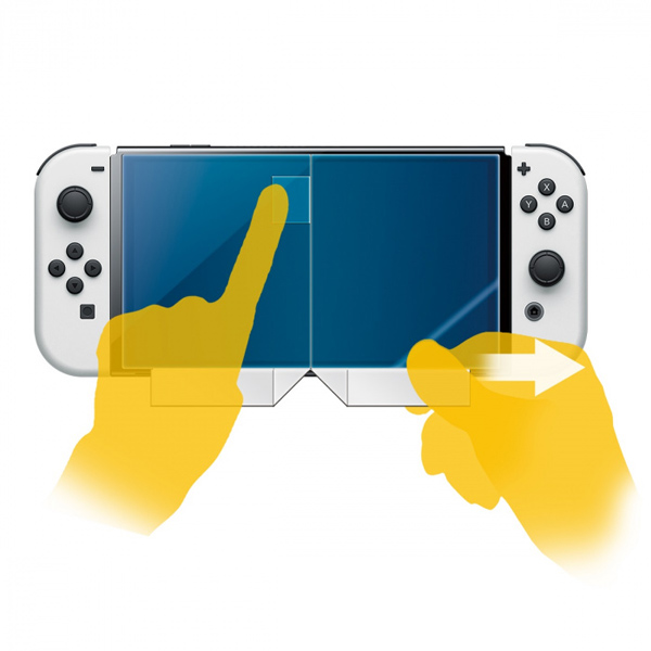 HORI Blue Light Cut Screen Protective Filter for Nintendo Switch - OLED Model HORI Blue Light Cut Screen Protective Filter for Nintendo Switch - OLED Model