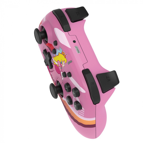 HORI Wireless Horipad ovládač pre Nintendo Switch (Peach)