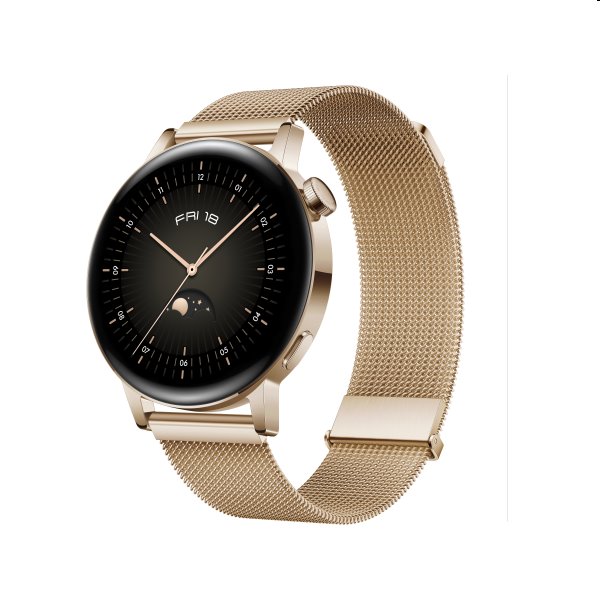 Huawei Watch GT3 42mm, elegant gold