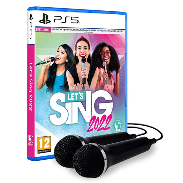 Let’s Sing 2022 + 2 mikrofóny