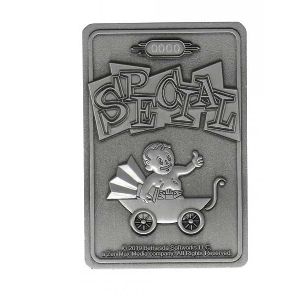 Limited Edition Replica Perk Card Intelligence (Fallout)