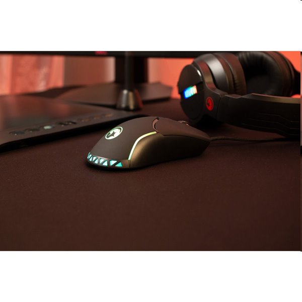 Marvo herná myš M359, 3200DPI, optika, 7tl., drôtová USB, čierna Marvo herná myš M359, 3200DPI, optika, 7tl., drôtová USB, čierna