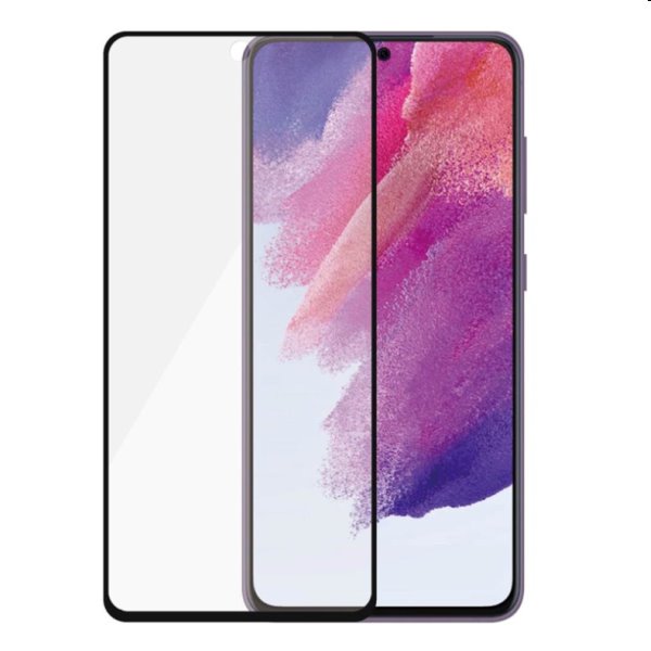 Ochranné sklo PanzerGlass Case Friendly AB pre Samsung Galaxy S21 FE, čierna Ochranné sklo PanzerGlass Case Friendly AB pre Samsung Galaxy S21 FE, čierna