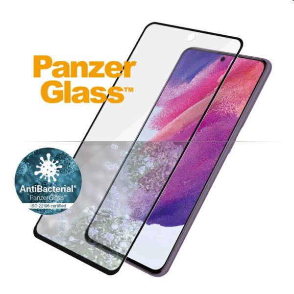 Ochranné sklo PanzerGlass Case Friendly AB pre Samsung Galaxy S21 FE, čierna