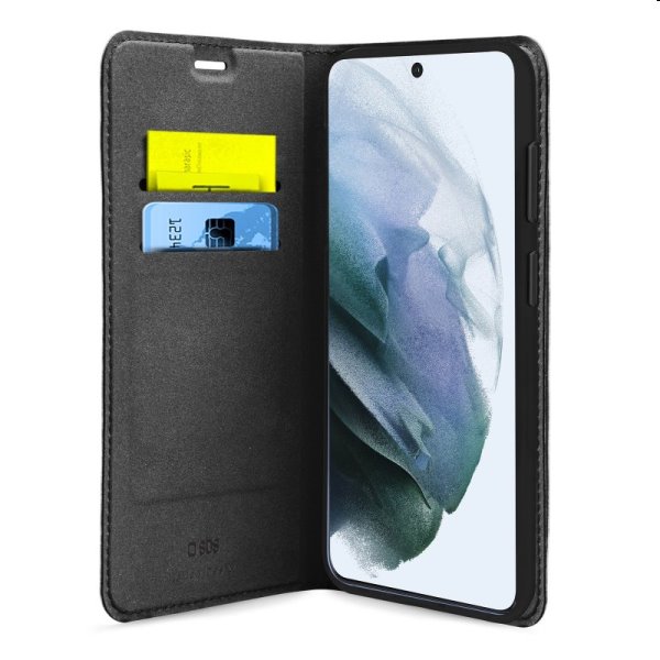 Knižkové puzdro SBS Book Wallet Lite pre Samsung Galaxy S21 FE, čierna Knižkové puzdro SBS Book Wallet Lite pre Samsung Galaxy S21 FE, čierna