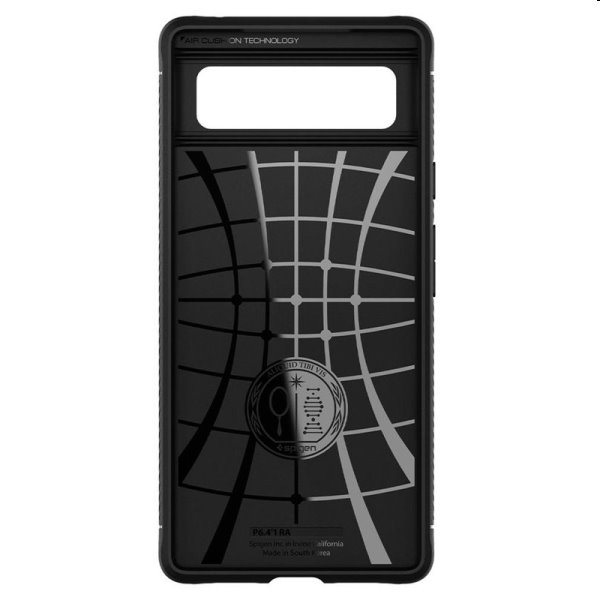 Puzdro Spigen Rugged Armor pre Google Pixel 6, čierne Puzdro Spigen Rugged Armor pre Google Pixel 6, čierne