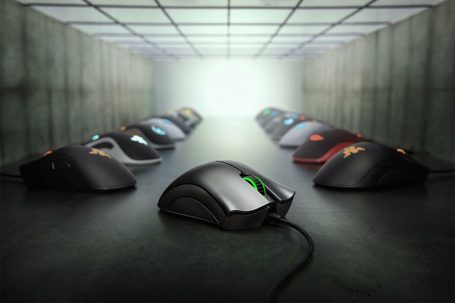 Herná myš Razer DeathAdder Essential, 2021, čierna