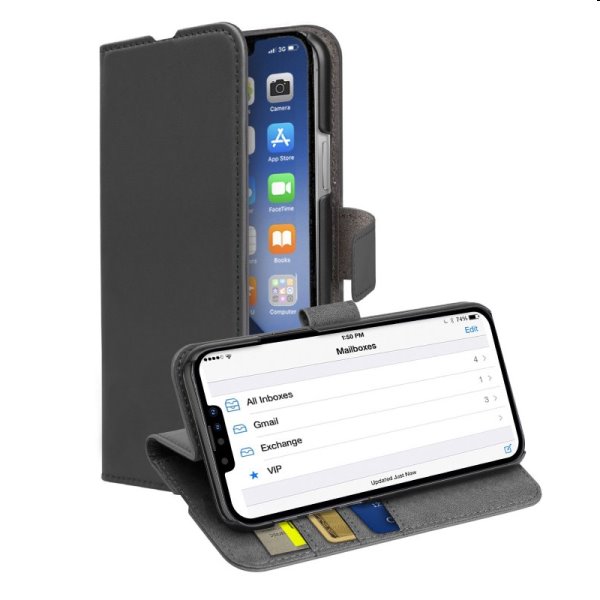 Knižkové puzdro SBS Wallet pre iPhone 13 Pro, čierna Knižkové puzdro SBS Wallet pre iPhone 13 Pro, čierna