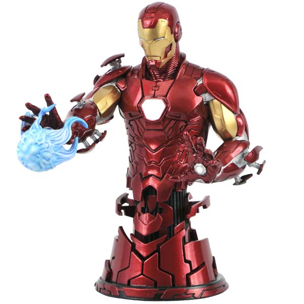 Marvel Comic Iron Man Bust