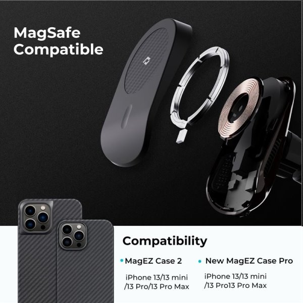 MagEZ Car Mount Pro bezdrôtový nabíjací držiak do ventilácie MagEZ Car Mount Pro bezdrôtový nabíjací držiak do ventilácie