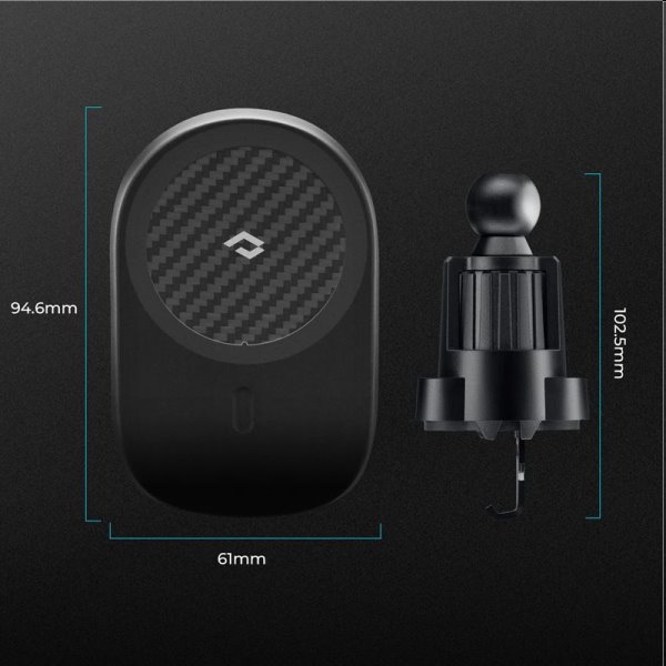 MagEZ Car Mount Pro bezdrôtový nabíjací držiak do ventilácie MagEZ Car Mount Pro bezdrôtový nabíjací držiak do ventilácie