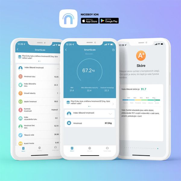 Niceboy ION SmartScale, black