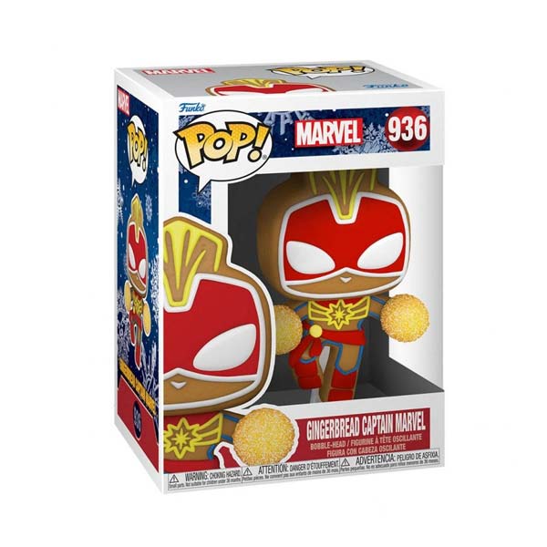 POP! Gingerbread: Captain Marvel (Marvel)