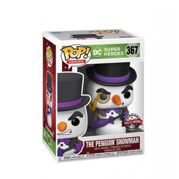 POP! Heroes: DC Holiday The Penguin Snowman (DC) Special Edition POP! Heroes: DC Holiday The Penguin Snowman (DC) Special Edition