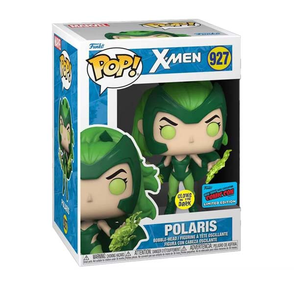 POP! Marvel: Polaris (X Men) Glow in The Dark Limited Edition