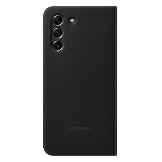 Puzdro Clear View Cover pre Samsung Galaxy S21 FE 5G, graphite