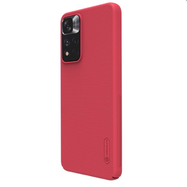 Zadný kryt Nillkin Super Frosted pre Xiaomi Redmi Note 11 5G/Poco M4 Pro, červená