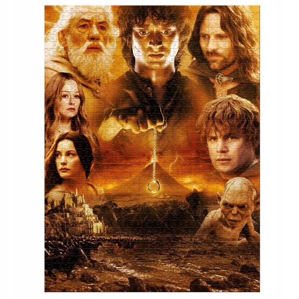 Puzzle Mount Doom 1000pc (Lord of The Rings)