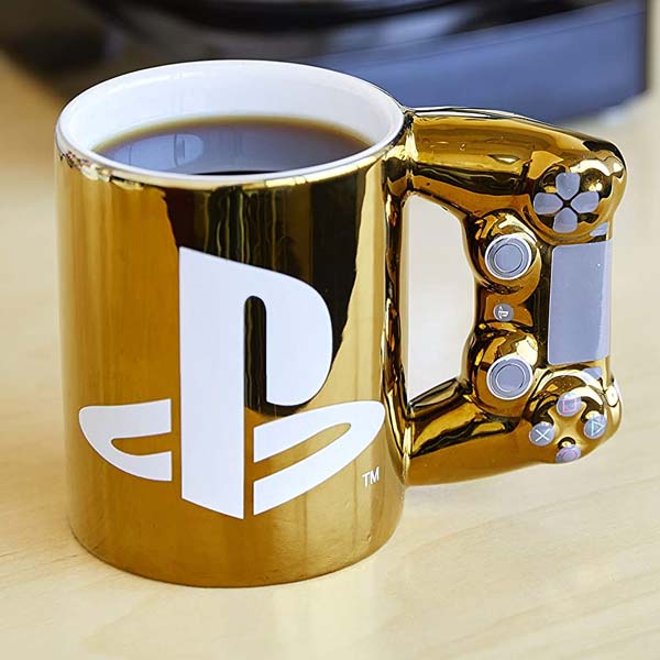 Šálka Playstation Controller Gold DS4 (PlayStation) Šálka Playstation Controller Gold DS4 (PlayStation)