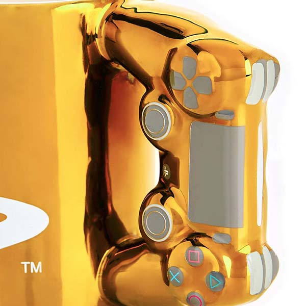 Šálka Playstation Controller Gold DS4 (PlayStation)
