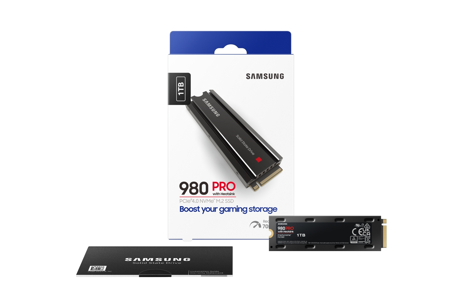 Samsung SSD 980 PRO s chladičom, 1TB, NVMe M.2 Samsung SSD 980 PRO s chladičom, 1TB, NVMe M.2