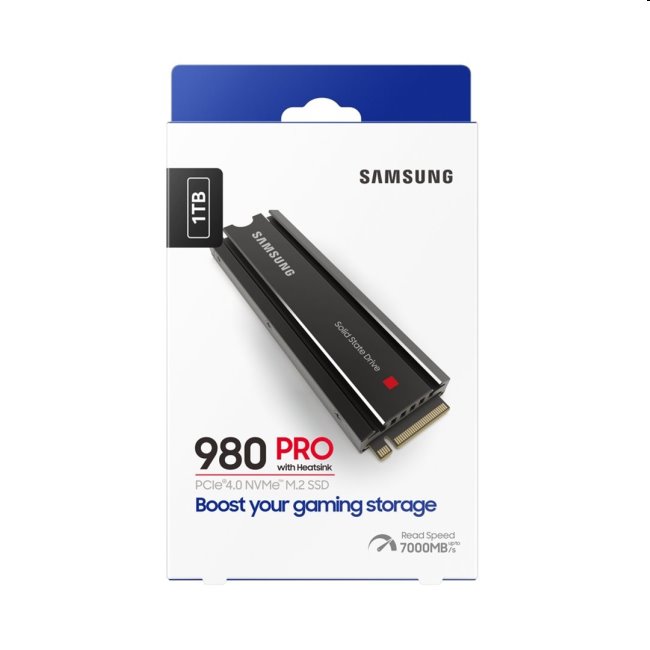 Samsung SSD 980 PRO s chladičom, 1TB, NVMe M.2 Samsung SSD 980 PRO s chladičom, 1TB, NVMe M.2