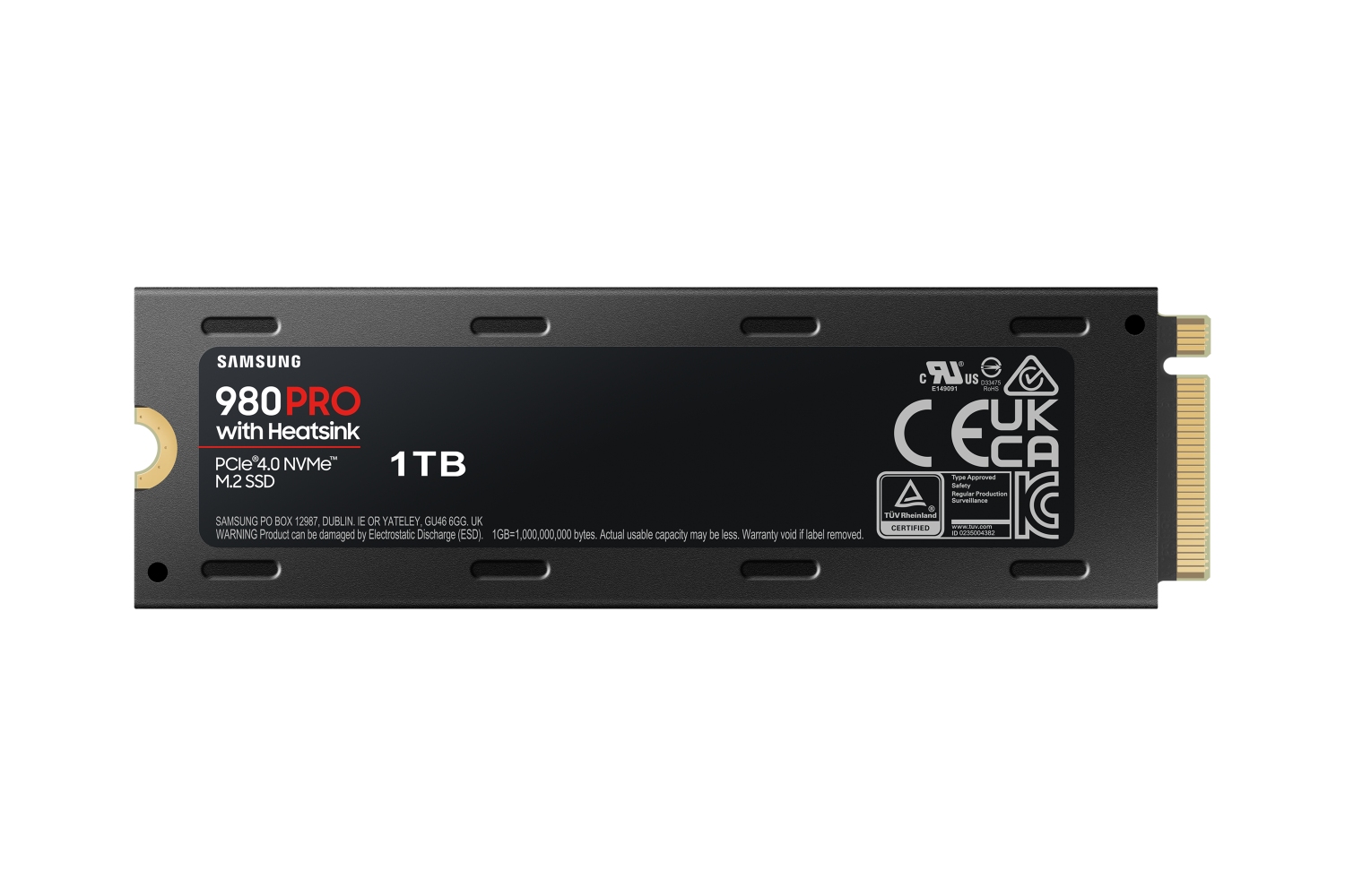 Samsung SSD 980 PRO s chladičom, 1TB, NVMe M.2 Samsung SSD 980 PRO s chladičom, 1TB, NVMe M.2