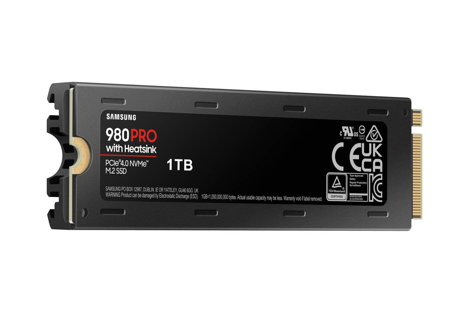 Samsung SSD 980 PRO s chladičom, 1TB, NVMe M.2 Samsung SSD 980 PRO s chladičom, 1TB, NVMe M.2
