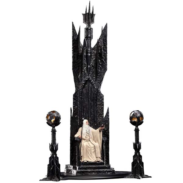 Socha Saruman The White on Throne (Lord of The Rings) Limited Edition