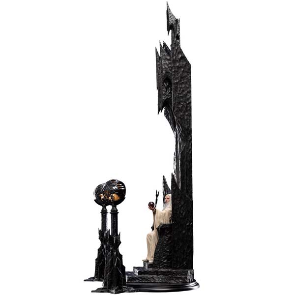 Socha Saruman The White on Throne (Lord of The Rings) Limited Edition