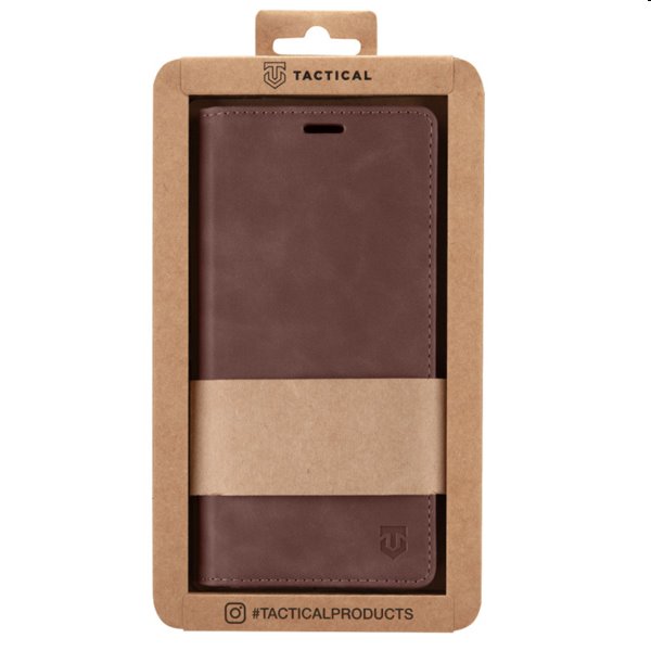Knižkové puzdro Tactical Xproof pre Xiaomi Redmi 10, hnedá