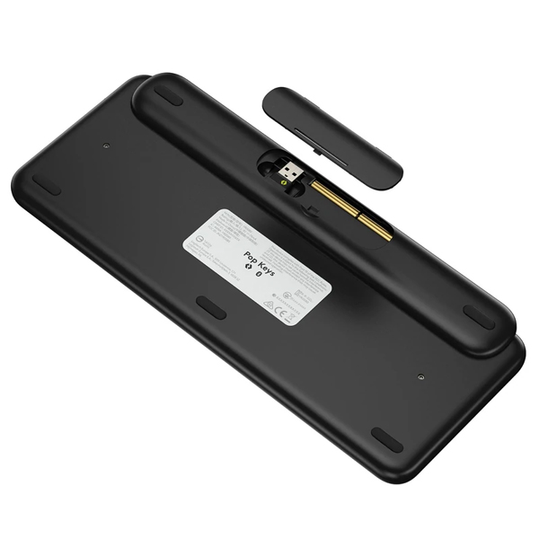Bezdrôtová klávesnica Logitech POP Key Blast, čierno-žltá Bezdrôtová klávesnica Logitech POP Key Blast, čierno-žltá