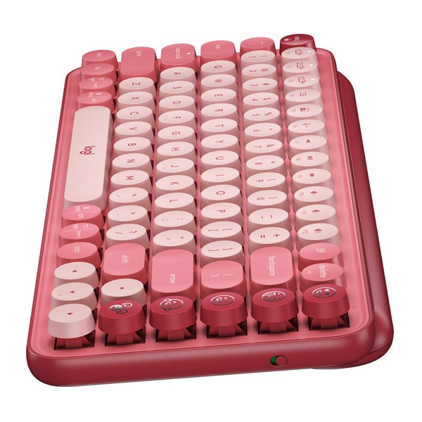 Bezdrôtová klávesnica Logitech POP Key Heartbreaker, ružová Bezdrôtová klávesnica Logitech POP Key Heartbreaker, ružová