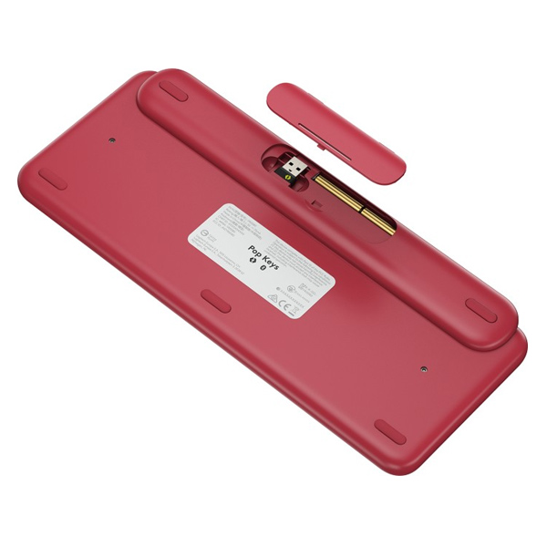 Bezdrôtová klávesnica Logitech POP Key Heartbreaker, ružová Bezdrôtová klávesnica Logitech POP Key Heartbreaker, ružová