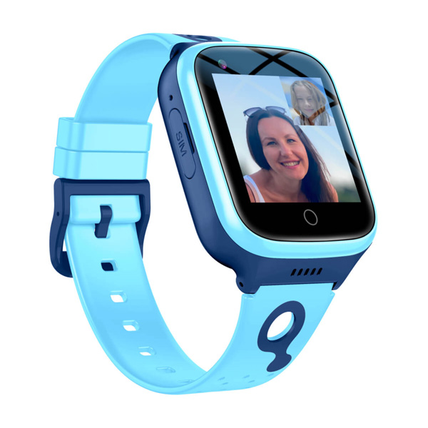 Carneo GuardKid+ 4G Platinum detské smart hodinky, modré