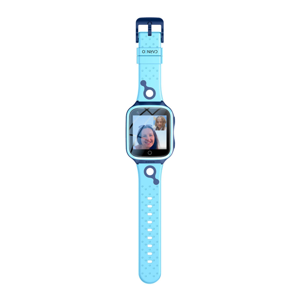 Carneo GuardKid+ 4G Platinum detské smart hodinky, modré