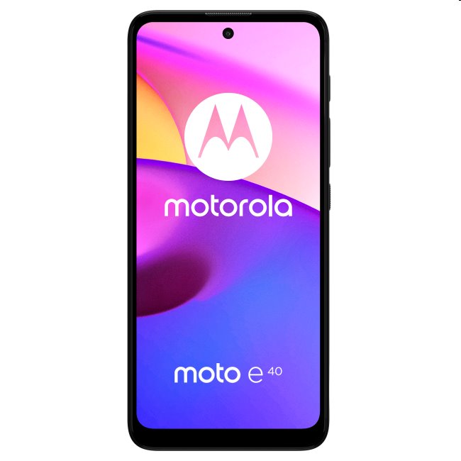 Motorola Moto E40, 4/64GB, Carbon Gray