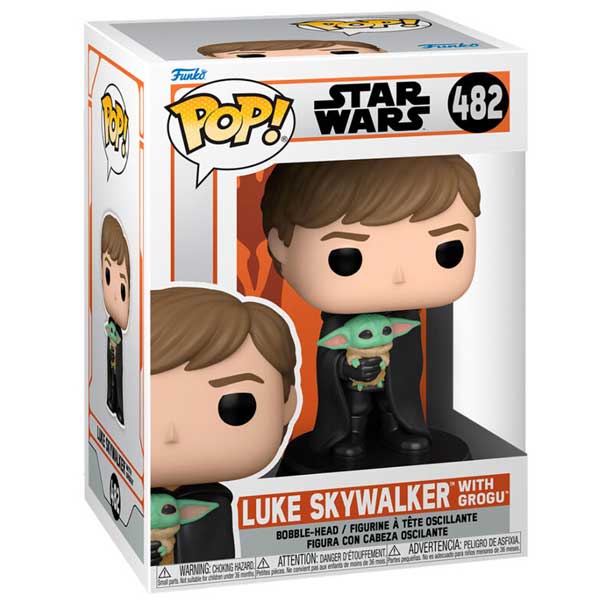 POP! The Mandalorian: Luke Skywalker with Grogu (Star Wars)