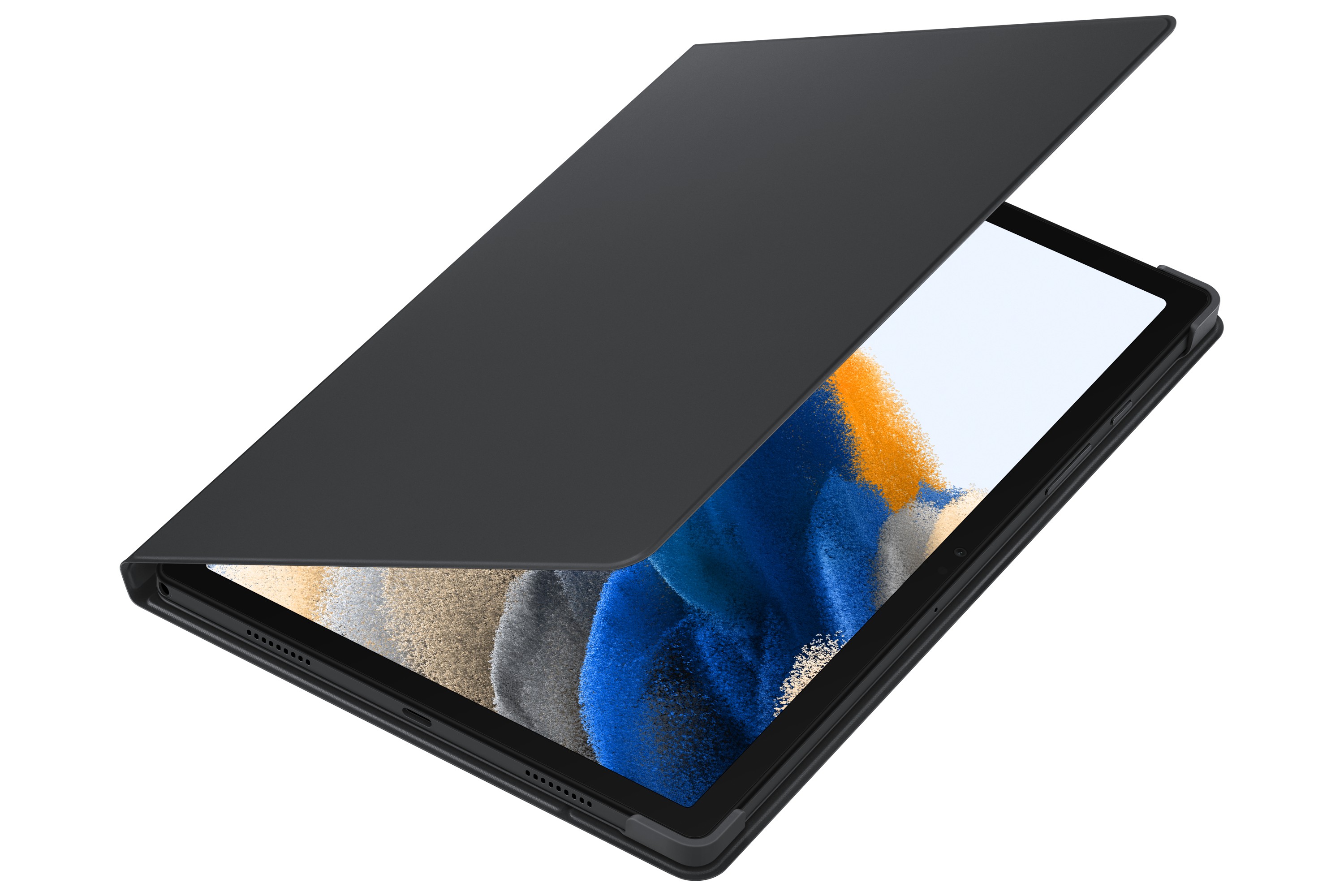 Puzdro Book Cover pre Samsung Galaxy Tab A8 10.5 (2021), tmavá šedá