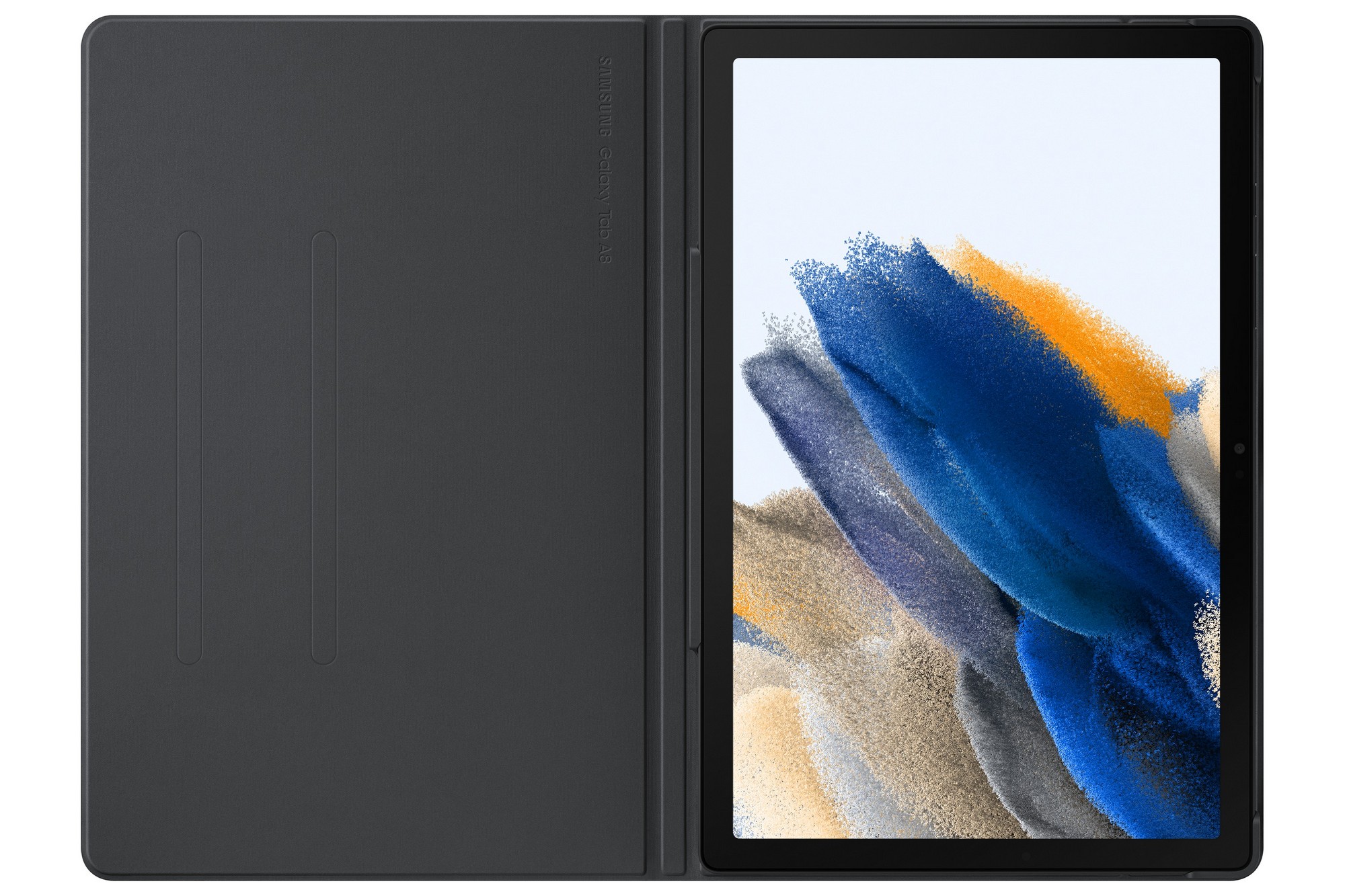 Puzdro Book Cover pre Samsung Galaxy Tab A8 10.5 (2021), tmavá šedá